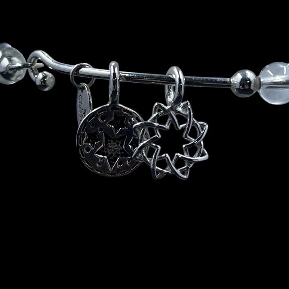 Chrysalis Guardian Star Charm Bracelet Clear Beads Spiritual Jewelry NWT - Picture 4 of 8